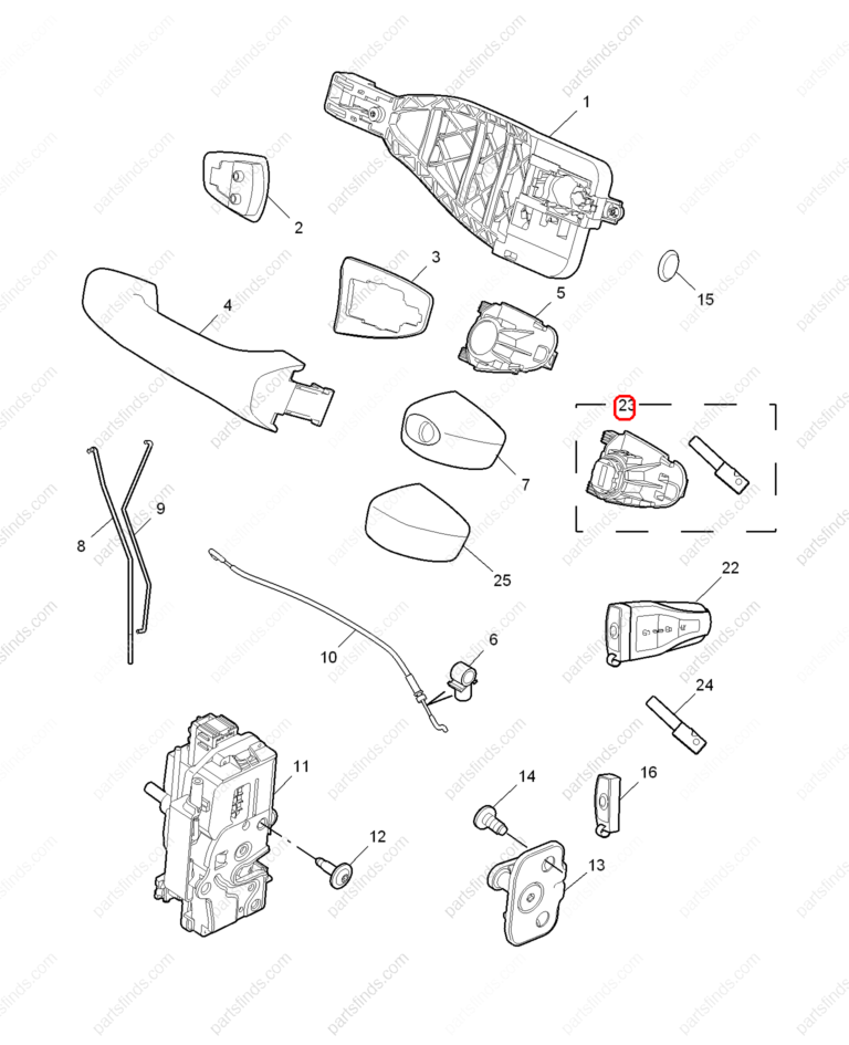 30000299|30000299 | Full car lock | MG parts | | | MG6 | MG550 | PartsFinds
