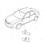 30000386ASA2|30000386ASA2 | Interior mirror | MG parts | | | MG6 | MG550 | PartsFinds