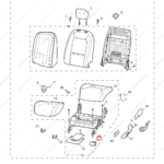 30002980ASA|30002980ASA | Seat adjustment handle | MG parts | | | MG6 | MG550 | PartsFinds