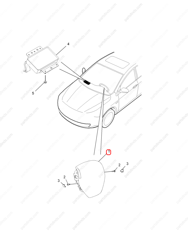 30010240|30010240 | Main airbag | MG parts | | | MG5 | PartsFinds