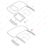 30093407SEPP|30093407SEPP | Roof beam | MG parts | | | MG6 | PartsFinds
