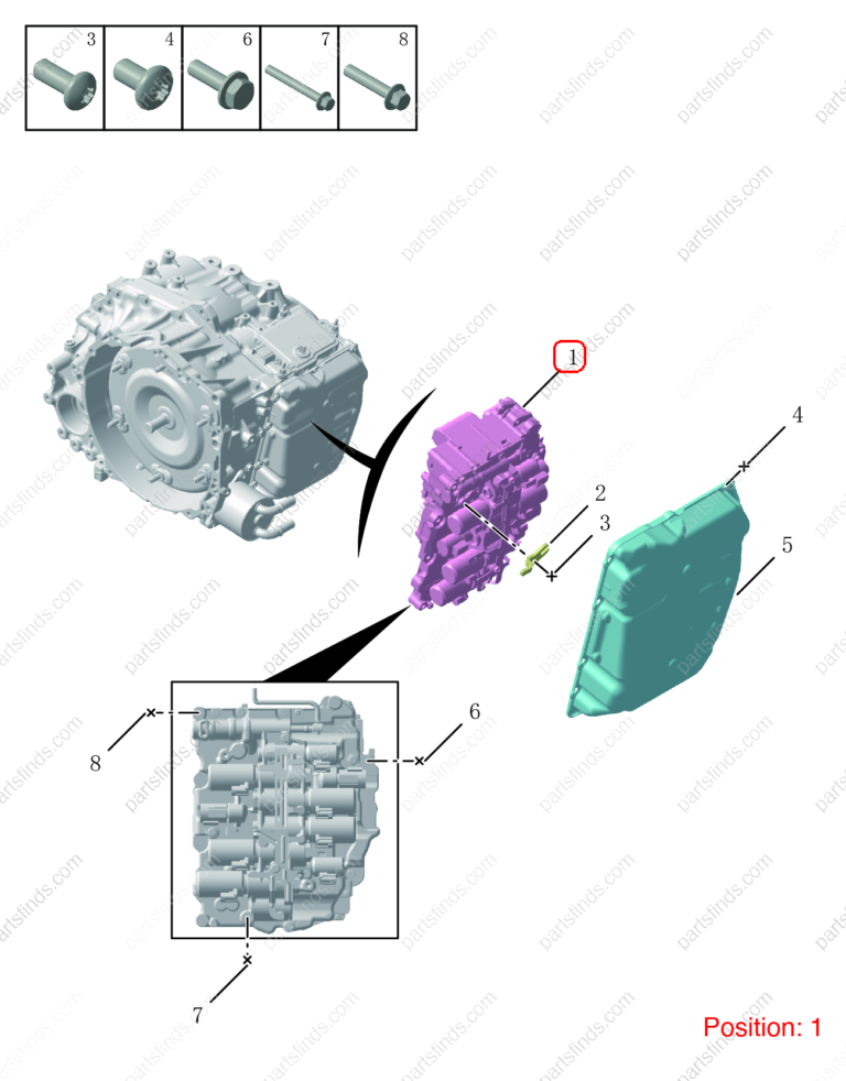 3088006100|3088006100 | Transmission valve body | GEELY parts | 8889843403 | 8889843403 | Tugella | PartsFinds