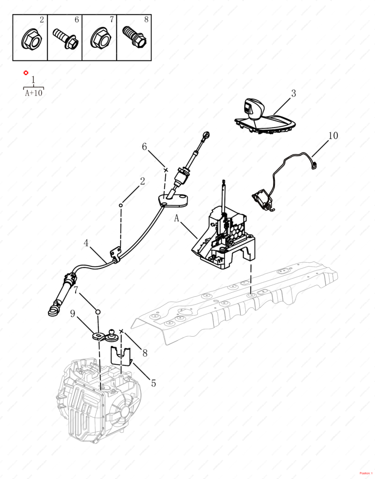 3090000700|3090000700 | Shift lever assembly | GEELY parts | 1014024898 | 1014024898 | Emgrand X7 Sport | PartsFinds