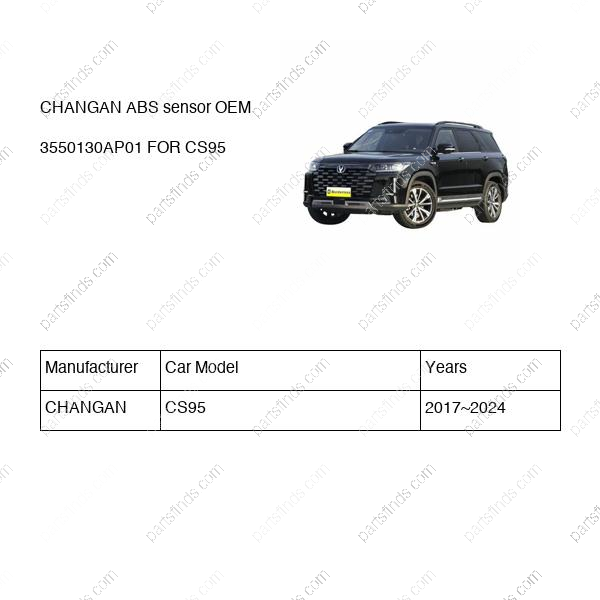 3550130-AP01|3550130AP01 | ABS sensor | CHANGAN parts | S401029-0700 | S4010290700 | CS95 | PartsFinds 3550130-AP01|3550130AP01 | ABS sensor | CHANGAN parts | S401029-0700 | S4010290700 | CS95 | PartsFinds