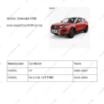 3701100AEC02|3701100AEC02 | Generator | HAVAL parts | | | H7 | H6 II 2.0L 7AT FWD | PartsFinds