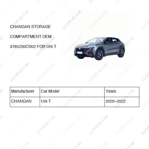 3785200-CN02|3785200CN02 | STORAGE COMPARTMENT | CHANGAN parts | S202F280707-0901 | S202F2807070901 | Uni-T | PartsFinds