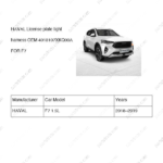 4013107XKQ00A|4013107XKQ00A | License plate light harness | HAVAL parts | | | F7 1.5L | PartsFinds