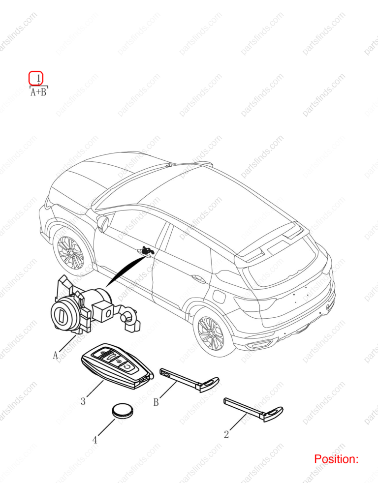 4033028700|4033028700 | Full car lock | GEELY parts | 6600275178 | 6600275178 | Coolray | PartsFinds