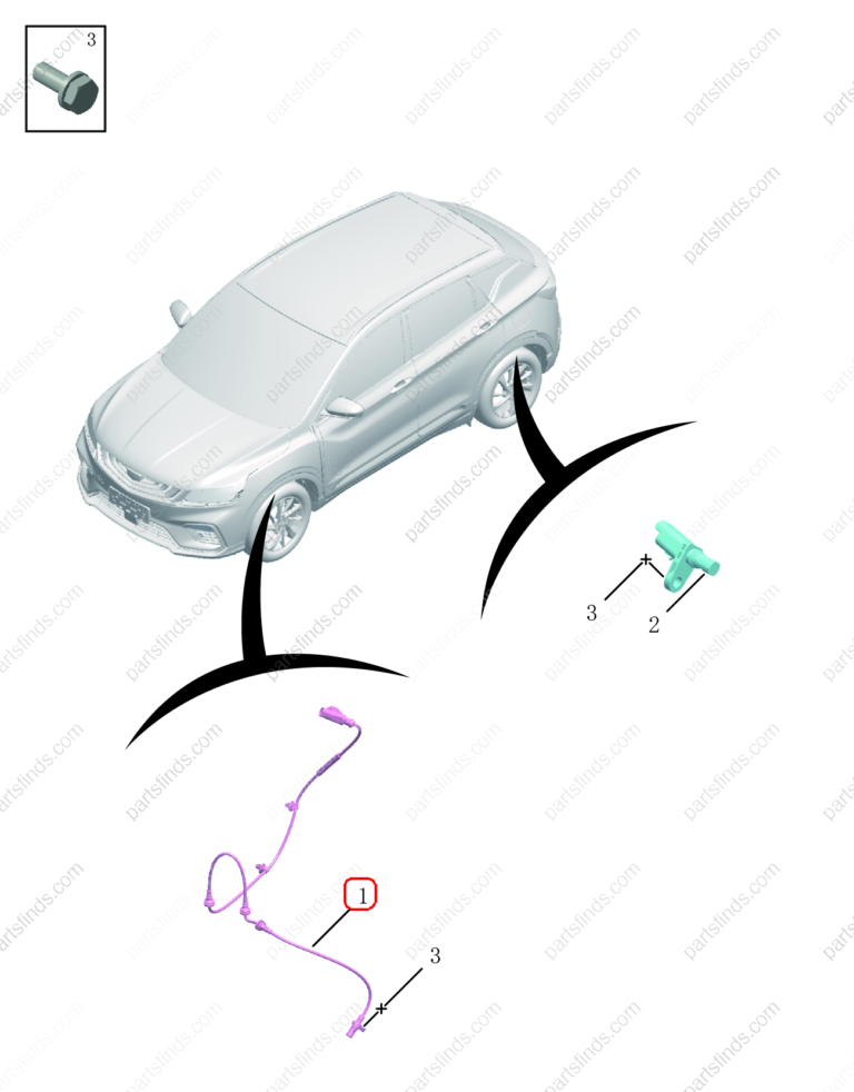 4060026400|4060026400 | ABS sensor | GEELY parts | 6600002455 | 6600002455 | Coolray | PartsFinds