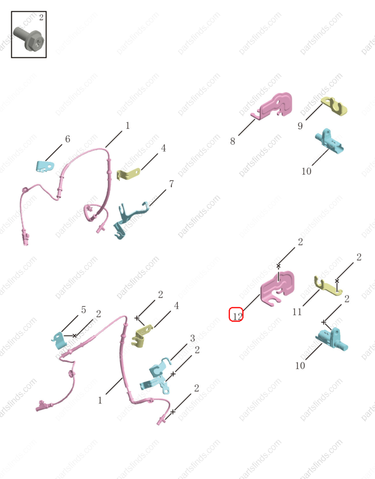 4086004000|4086004000 | ABS sensor bracket | GEELY parts | 1064030407 | 1064030407 | Emgrand GT | PartsFinds