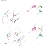 4086004100|4086004100 | ABS sensor bracket | GEELY parts | 1064030408 | 1064030408 | Emgrand GT | PartsFinds