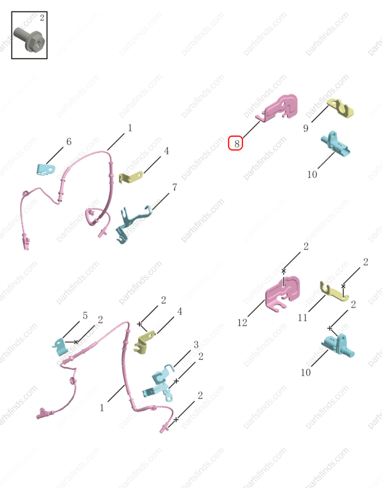 4086004100|4086004100 | ABS sensor bracket | GEELY parts | 1064030408 | 1064030408 | Emgrand GT | PartsFinds