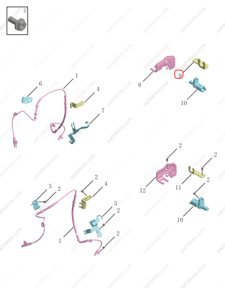4086024000|4086024000 | ABS sensor bracket | GEELY parts | 1014031212 | 1014031212 | Emgrand GT | PartsFinds