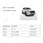 4133101XKQ00A|4133101XKQ00A | Taillight | HAVAL parts | | | F7 1.5L | F7 2.0L FWD | F7 2.0L AWD | PartsFinds