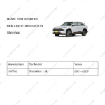 4133121XKN02A|4133121XKN02A | Rear taillight trim | HAVAL parts | | | Shenshou 1.5L | PartsFinds