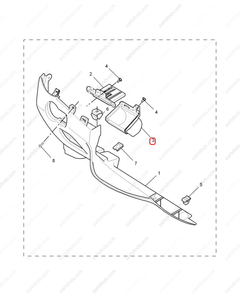 50013149ASA|50013149ASA | STORAGE COMPARTMENT | MG parts | | | MG350 | MG5 | PartsFinds