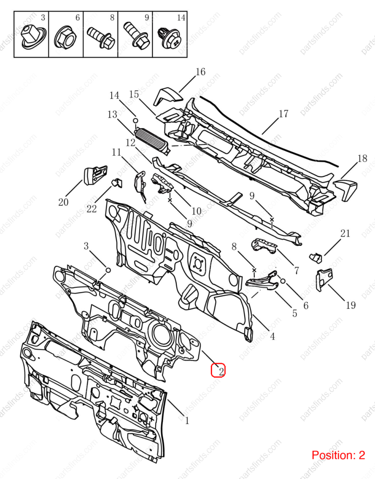 5025007900|5025007900 | Firewall insulation cotton | GEELY parts | 1018031193 | 1018031193 | Emgrand X7 Sport | PartsFinds