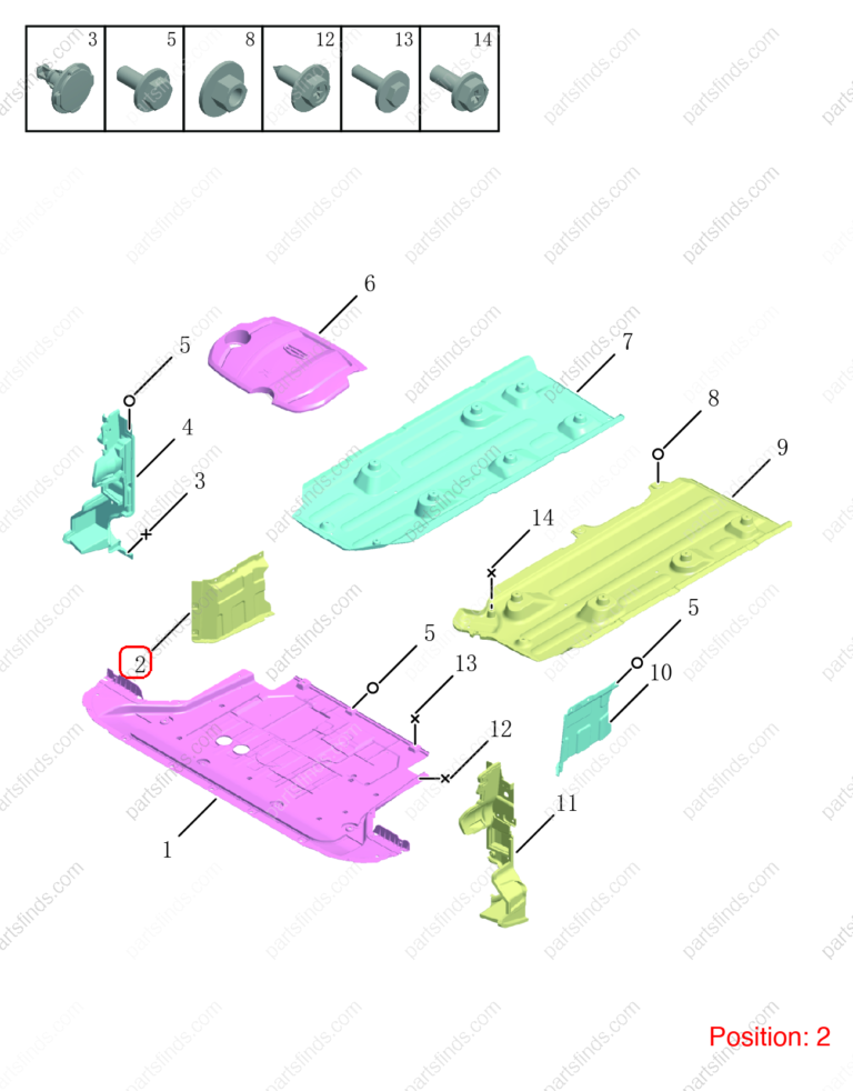 5030028100|5030028100 | Engine lower guard plate | GEELY parts | 6600005677 | 6600005677 | Coolray | PartsFinds