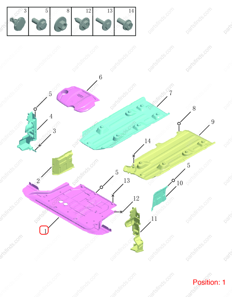 5030028300|5030028300 | Engine lower guard plate | GEELY parts | 6600004815 | 6600004815 | Coolray | PartsFinds