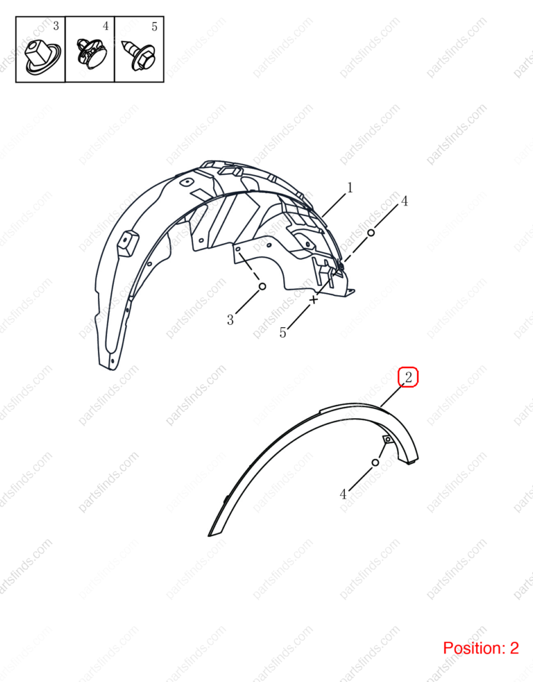 5035041600661|5035041600661 | Wheel eyebrow | GEELY parts | 101806276301661 | 101806276301661 | Emgrand X7 Sport | PartsFinds