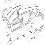 5038010700C15|5038010700C15 | Side panel | GEELY parts | 101203810801C15 | 101203810801C15 | Emgrand GT | PartsFinds