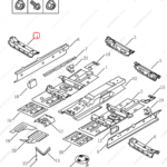 5052003900C15|5052003900C15 | Floor beam | GEELY parts | 101203816501C15 | 101203816501C15 | Emgrand GT | PartsFinds