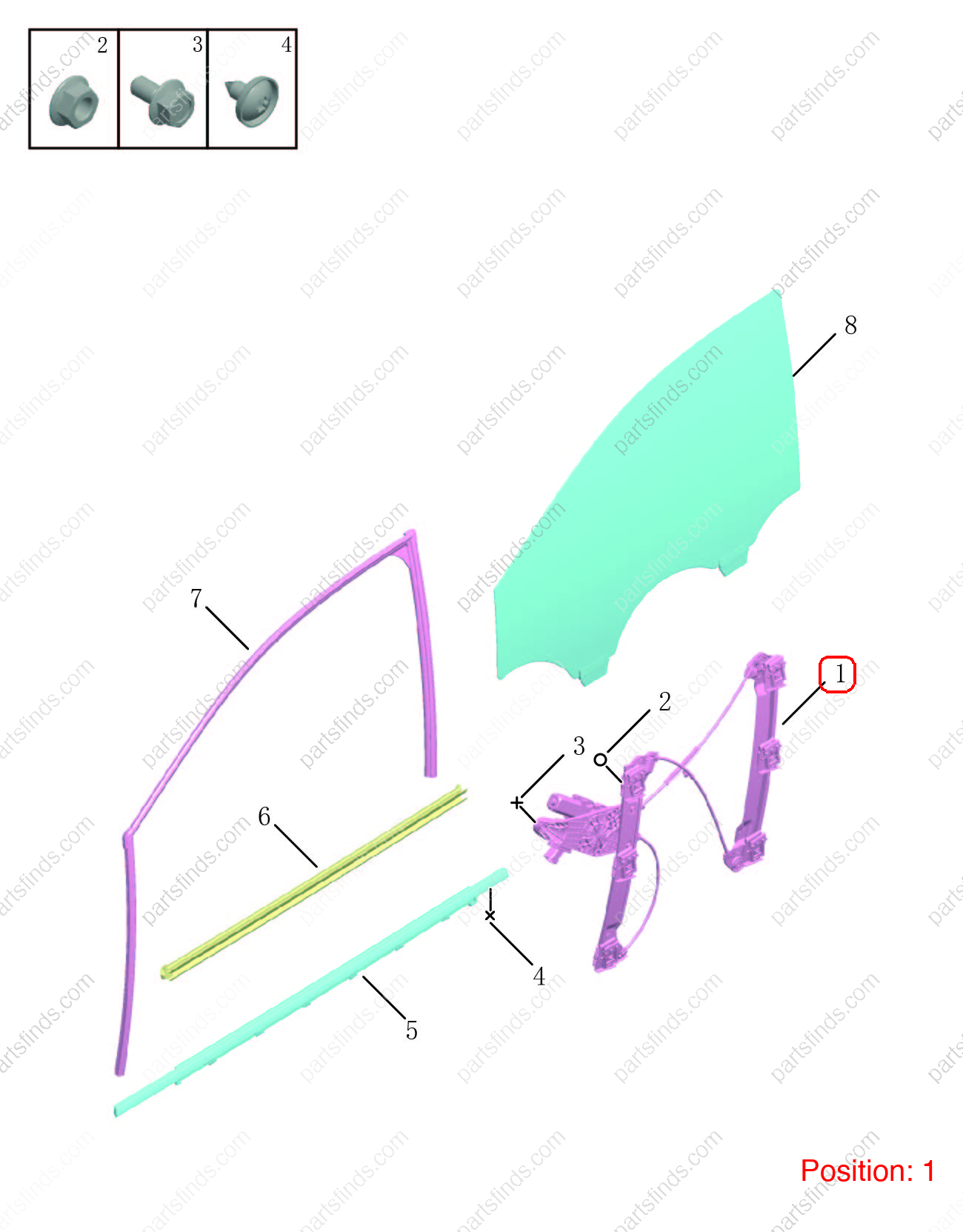5079087300|5079087300 | Rear Left Door Window Regulator | GEELY parts | 8890300232 | 8890300232 | Binrui | PartsFinds 5079087300|5079087300 | Rear Left Door Window Regulator | GEELY parts | 8890300232 | 8890300232 | Binrui | PartsFinds