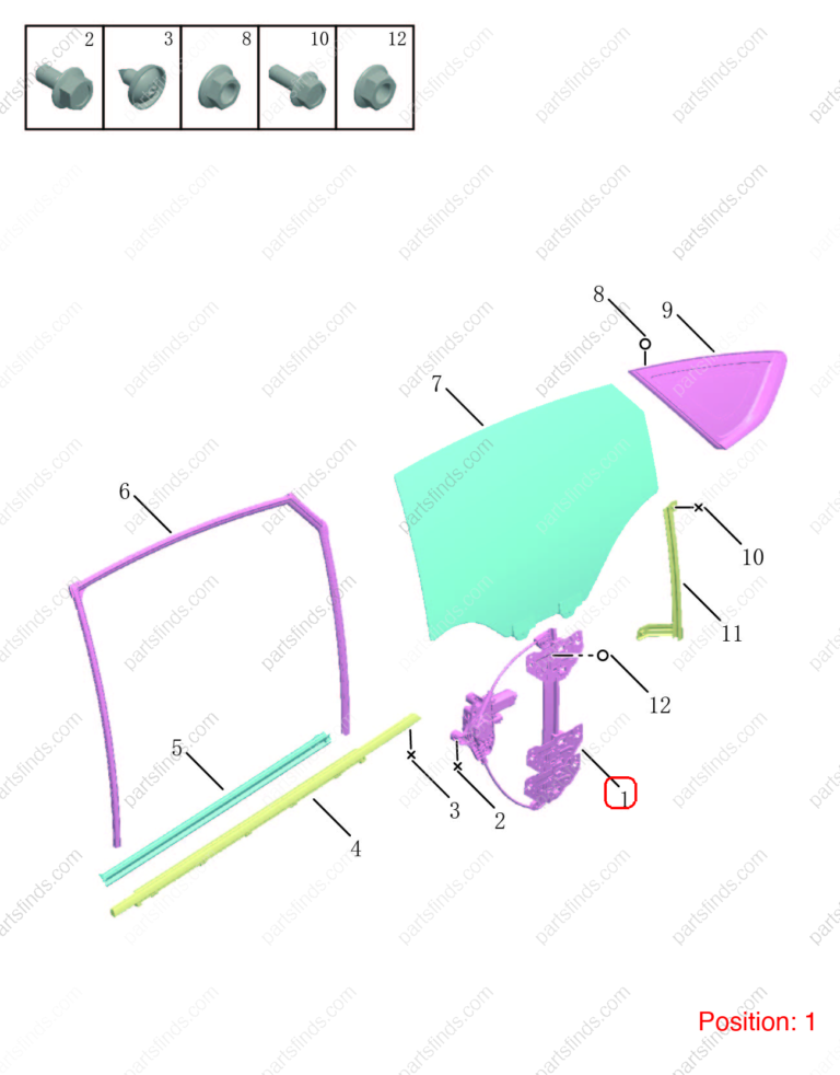5085064900|5085064900 | Rear Left Door Window Regulator | GEELY parts | 1018061991 | 1018061991 | Binrui | PartsFinds