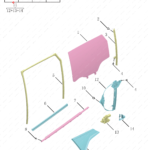 5085067900|5085067900 | Rear Left Door Window Regulator | GEELY parts | 6600005324 | 6600005324 | Coolray | PartsFinds