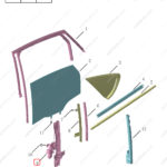 5085073700|5085073700 | Rear Left Door Window Regulator | GEELY parts | 6600000269 | 6600000269 | Tugella | PartsFinds
