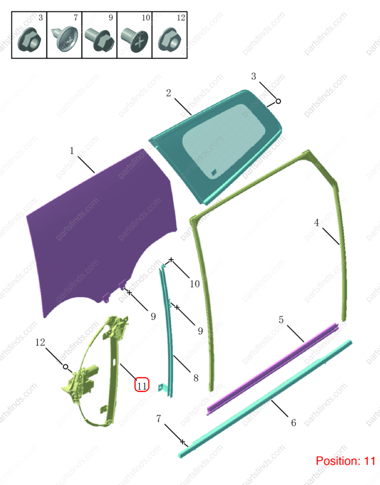 5085088300|5085088300 | Rear Left Door Window Regulator | GEELY parts | 6600046246 | 6600046246 | OKAVANGO | PartsFinds