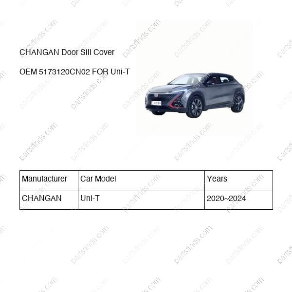5173120-CN02|5173120CN02 | Door Sill Cover | CHANGAN parts | S202F270904-0401 | S202F2709040401 | Uni-T | PartsFinds