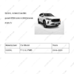 5305112XKQ00A86|5305112XKQ00A86 | Armrest box trim panel | HAVAL parts | | | F7 2.0L FWD | PartsFinds