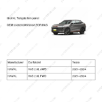 5506200XKN03A|5506200XKN03A | Tailgate trim panel | HAVAL parts | | | H6S 2.0L AWD | H6S 2.0L FWD | PartsFinds