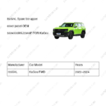 5604100XKJ20A8P|5604100XKJ20A8P | Spare tire upper cover panel | HAVAL parts | | | KuGou FWD | PartsFinds