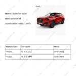 5604100XKY74B86|5604100XKY74B86 | Spare tire upper cover panel | HAVAL parts | | | F5 1.5L 7AT | F5 1.5L 6MT | PartsFinds