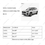 5812150XKZ16B86|5812150XKZ16B86 | Seat belt buckle | HAVAL parts | | | M6 6MT | M6 6AT | M6 7AT | PartsFinds