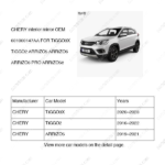601000147AA|601000147AA | Interior mirror | CHERY parts | | | TIGGO3X | TIGGO2 | ARRIZO5 | PartsFinds