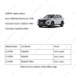 601000187AA|601000187AA | Interior mirror cover | CHERY parts | | | TIGGO8 | TIGGO7 | TIGGO7 PRO | PartsFinds
