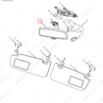 6015001400|6015001400 | Interior mirror | GEELY parts | 1068030793 | 1068030793 | Emgrand GT | PartsFinds