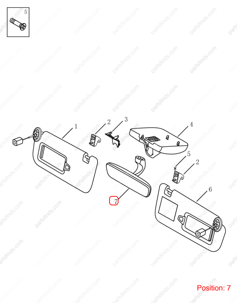 6015022700|6015022700 | Interior mirror | GEELY parts | 6600073075 | 6600073075 | Coolray | PartsFinds