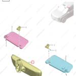 6015071400|6015071400 | Interior mirror | GEELY parts | 8891166057 | 8891166057 | Emgrand | PartsFinds