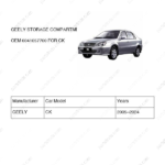 6041057700|6041057700 | STORAGE COMPARTMENT | GEELY parts | | | CK | PartsFinds