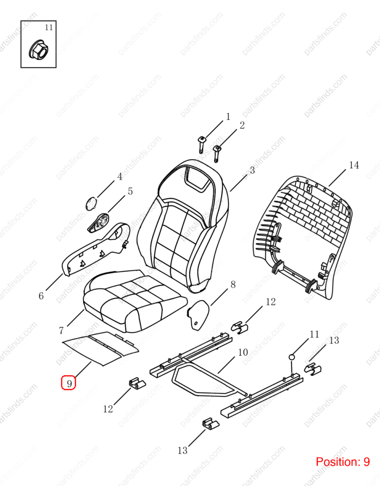 6075061600|6075061600 | Seat heater | GEELY parts | 1118000140 | 1118000140 | Binrui | PartsFinds