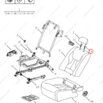 6077012600742|6077012600742 | Seat headrest guide sleeve | GEELY parts | 106803026001742 | 106803026001742 | Emgrand GT | PartsFinds