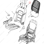 6077016900|6077016900 | Seat headrest guide sleeve | GEELY parts | 1018034101 | 1018034101 | Emgrand X7 Sport | PartsFinds