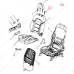 6077016900742|6077016900742 | Seat headrest guide sleeve | GEELY parts | 101803410101742 | 101803410101742 | Emgrand X7 Sport | PartsFinds