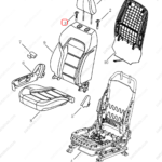 6077103200|6077103200 | Seat headrest guide sleeve | GEELY parts | 6600118721 | 6600118721 | Emgrand X7 Sport | PartsFinds