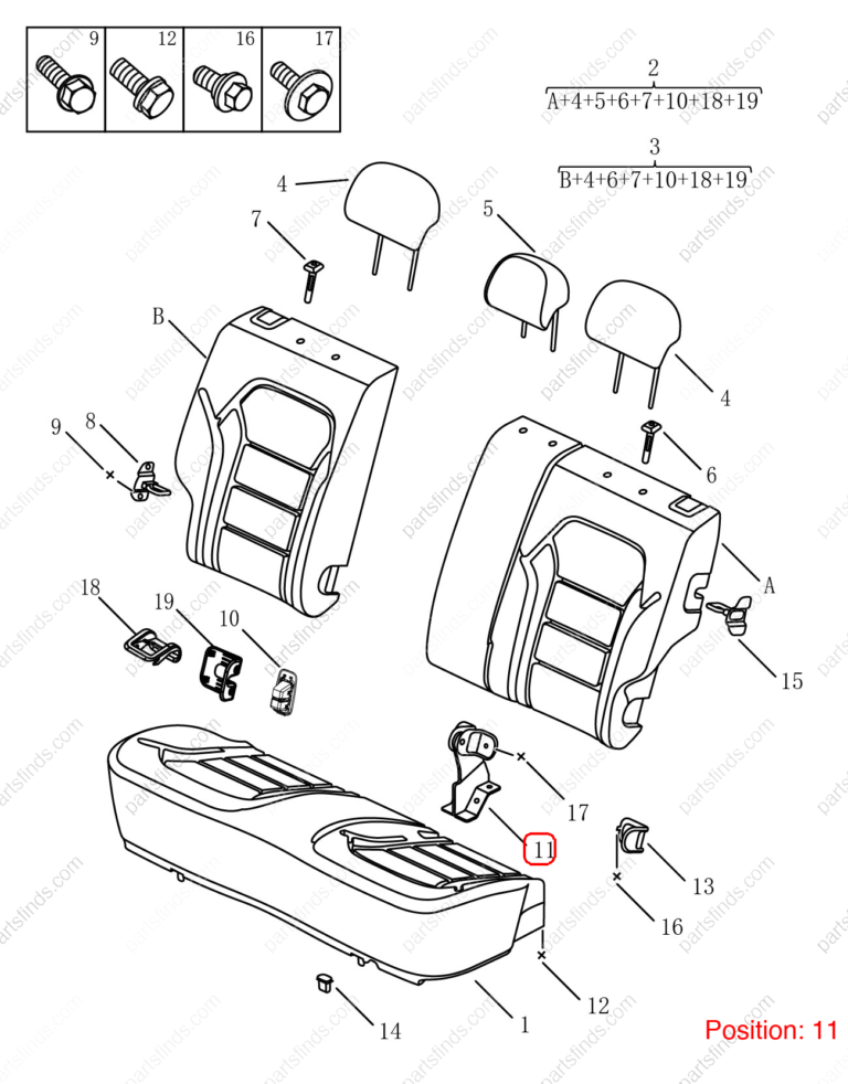 6086081700|6086081700 | Seat hinge | GEELY parts | 6600013962 | 6600013962 | Emgrand X7 Sport | PartsFinds