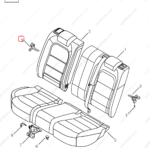 6086166000|6086166000 | Seat lock buckle | GEELY parts | 6600006523 | 6600006523 | Coolray | PartsFinds
